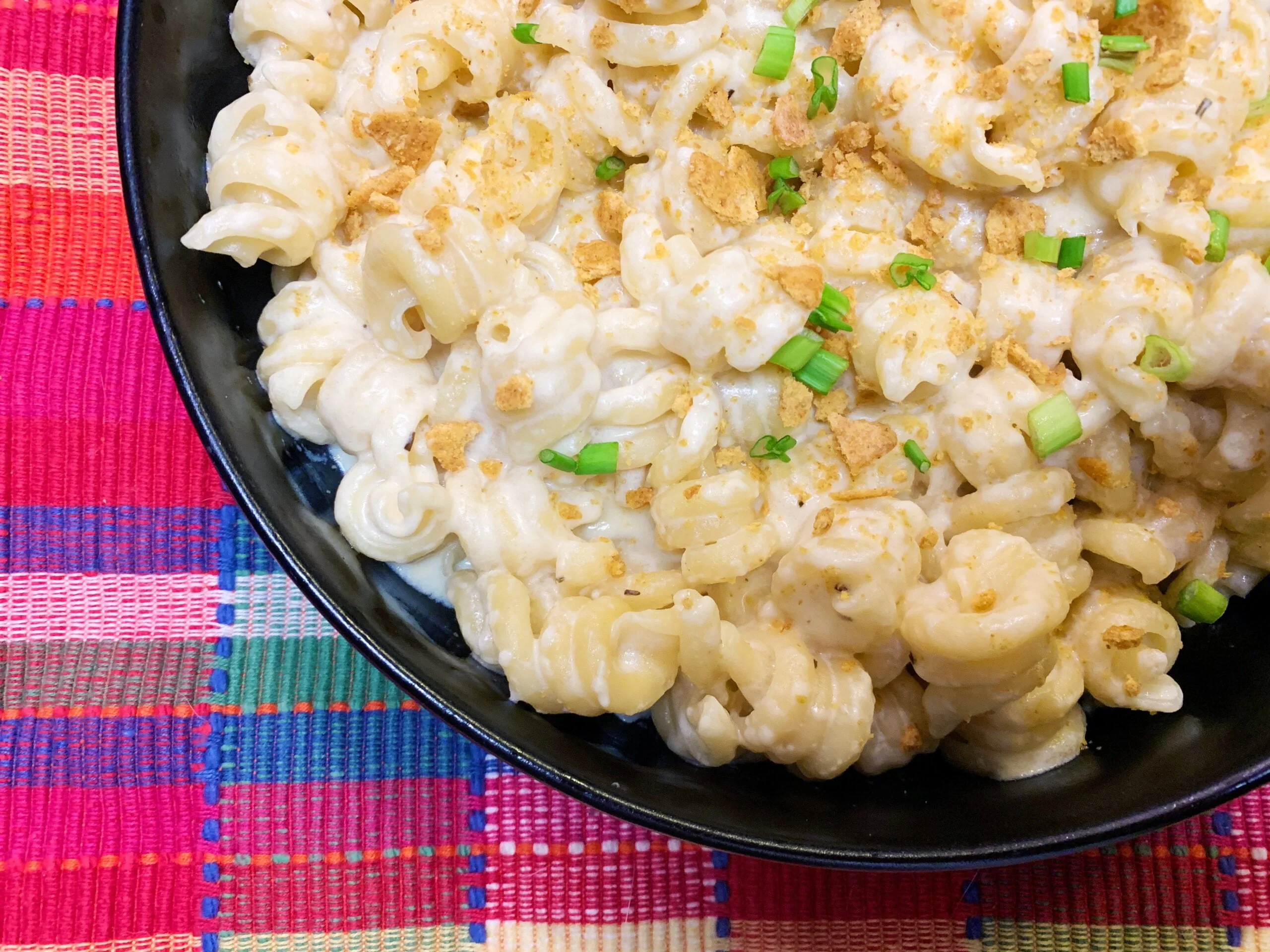 Rosemary & Olive Oil Asiago mac and cheese