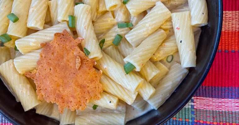 Cello’s Smoky Pepper Fontina Mac and Cheese