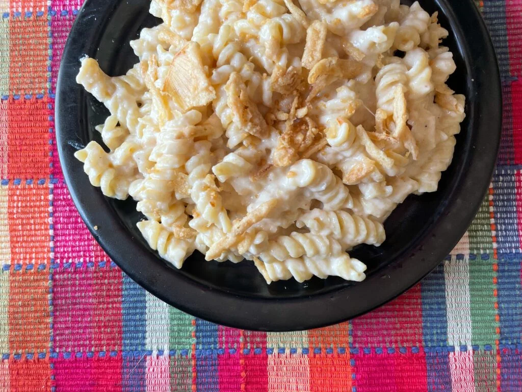 Crab mac and cheese