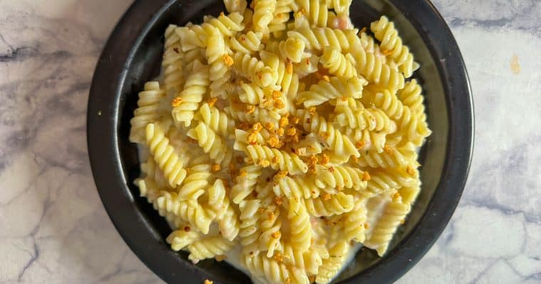 Cheddar with Port Wine and Fontina Mac and Cheese Recipe
